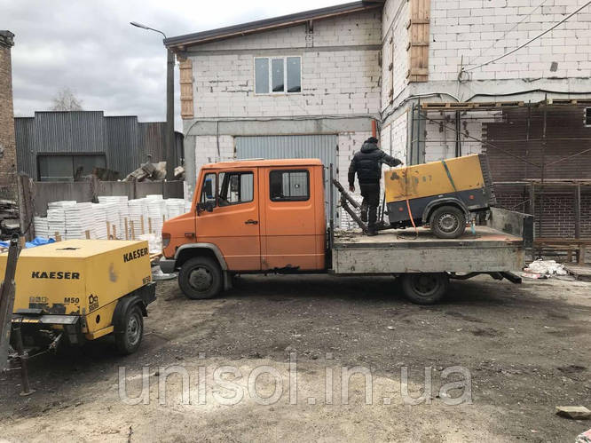 Ремонт дизельного компресора Compair C50