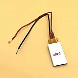 Нагрівальний елемент DC/AC12-220 градусів нагрівач. Термоелемент. нагрівач нагрівальна пластина плита, фото 2
