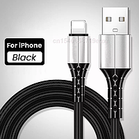 Кабель для быстрой зарядки iPhone USB - Lightning 1м Xooco X2B. Зарядный зарядка провод шнур на айфон лайтнинг