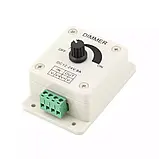 Димер DC 12-24 V, 8A, Регулятор напруги. Швидкості обертання, світла, фото 4