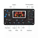 Bluetooth MP3 декодер. Блютуз-панель FM, AUX, USB, SD-карта. Еквалайзер, фото 4