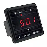 Gv13t Вольтметр, частотомір, лічильник мотогодин, індикатор часу напрацювання, фото 2