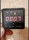 Gv13t Вольтметр, частотомір, лічильник мотогодин, індикатор часу напрацювання, фото 3