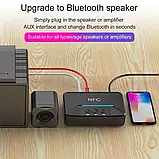 Bluetooth 5.0 приймач NFC 3,5 мм RCA AUX. Бездротовий адаптер A2DP, фото 5