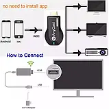 Wi-Fi AnyCast M2 Plus (Miracast Миракаст/Airplay/MiraScreen/Chromecast, фото 2