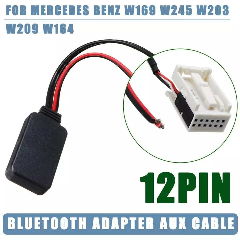 Bluetooth адаптер Mercedes Benz W169 W245 W203, W209 W164. Aux кабель