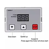 ШІМ регулятор швидкості двигуна. DC 12-24 V. 5A, 120 W., фото 2