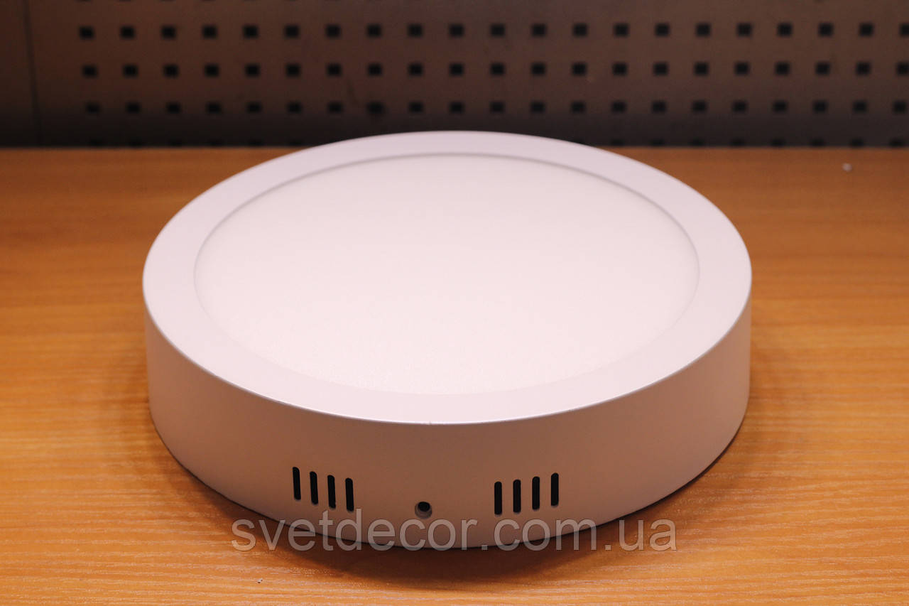 Світлодіодний світильник накладної Feron AL504 12W 4000К LED панель коло