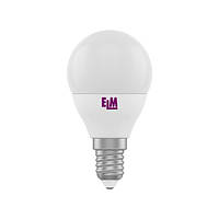 Лампа светодиодная шар D45 4W PA10 E14 4000K ELM