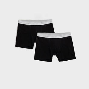 Набір класичних боксерів APRIORI чорного кольору, 2 шт.