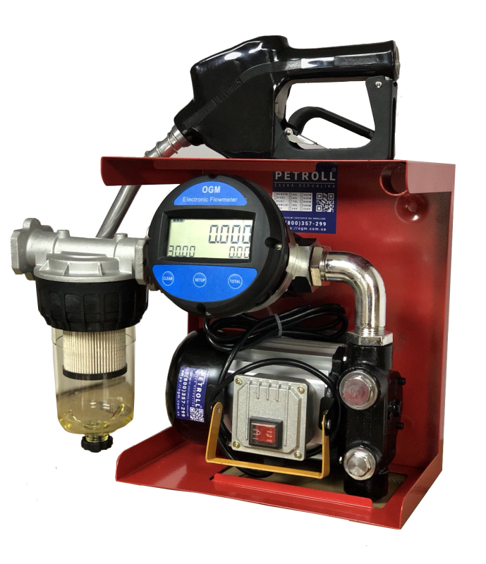Мінізаправна колонка Petrol AC EL 220 v для ДТ, фото 1