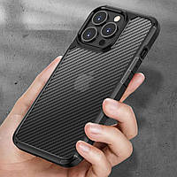 Ударостійкий карбоновий чохол iPaky для iPhone 13 Pro
