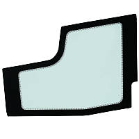 Нижне скло дверей ліва сторона (шовкографія/трафаретний друк) міні-екскаватор JCB 48Z-1 335/H2993