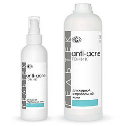 Тонік для жирної і проблемної шкіри обличчя серії Anti-Acne, Гельтек