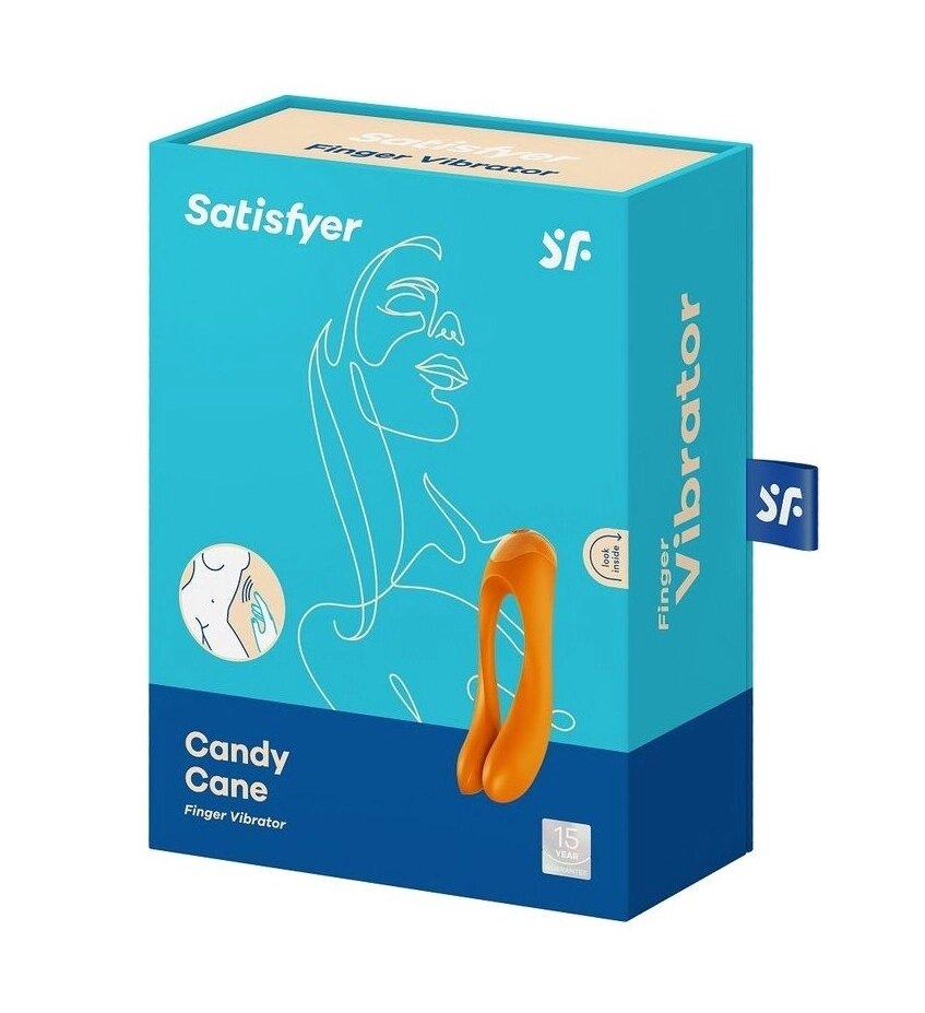 Універсальний вібруостимулятор Satispyer Candy Cane Finger Panger, 4004143, фото 1