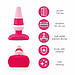 Anal Anal Plug - Plugz Pust Plug Colors NR. 2, фото 6