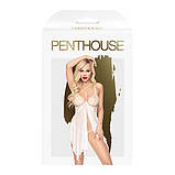 Бебі-дол з ажурним бралетом та високим розрізом Penthouse - Sweet Beast White S/M SO5300, фото 3