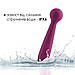 Вібраційний масажер з інтелектуальним режимом svakom mini emma fiellet, фото 4