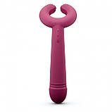 Вібратор для пар Love To Love PLEASE ME - PLUM STAR з трьома моторами, гнучкий SO5081, фото 3