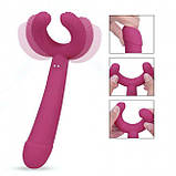 Вібратор для пар Love To Love PLEASE ME - PLUM STAR з трьома моторами, гнучкий SO5081, фото 9