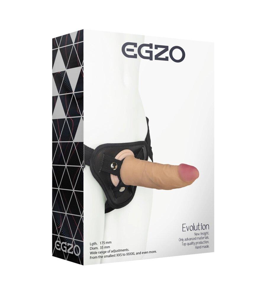 Жінки -strapon egzo еволюція str003 (17,5 см х 3,5 см)