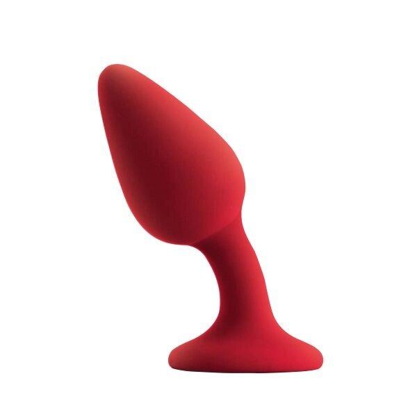 T280509 Анатомічна анальна штепсельна новинка Renegade Knock Plug Red