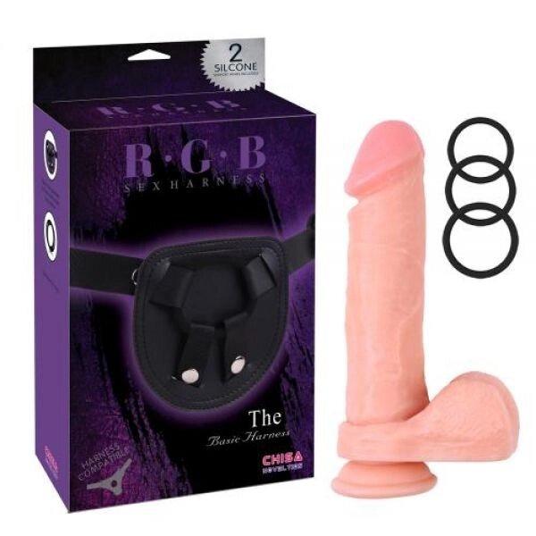 CH63574 СТРАПОН З ПІГНІВ RGB SEX HARNTS 8.5 '' Кайл Корвер