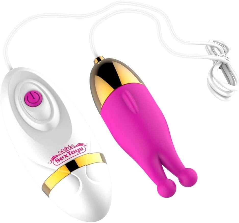 Vibra яйце xese ve10-cr рожевий (12 режимів вібрації, зарядка з USB), фото 1