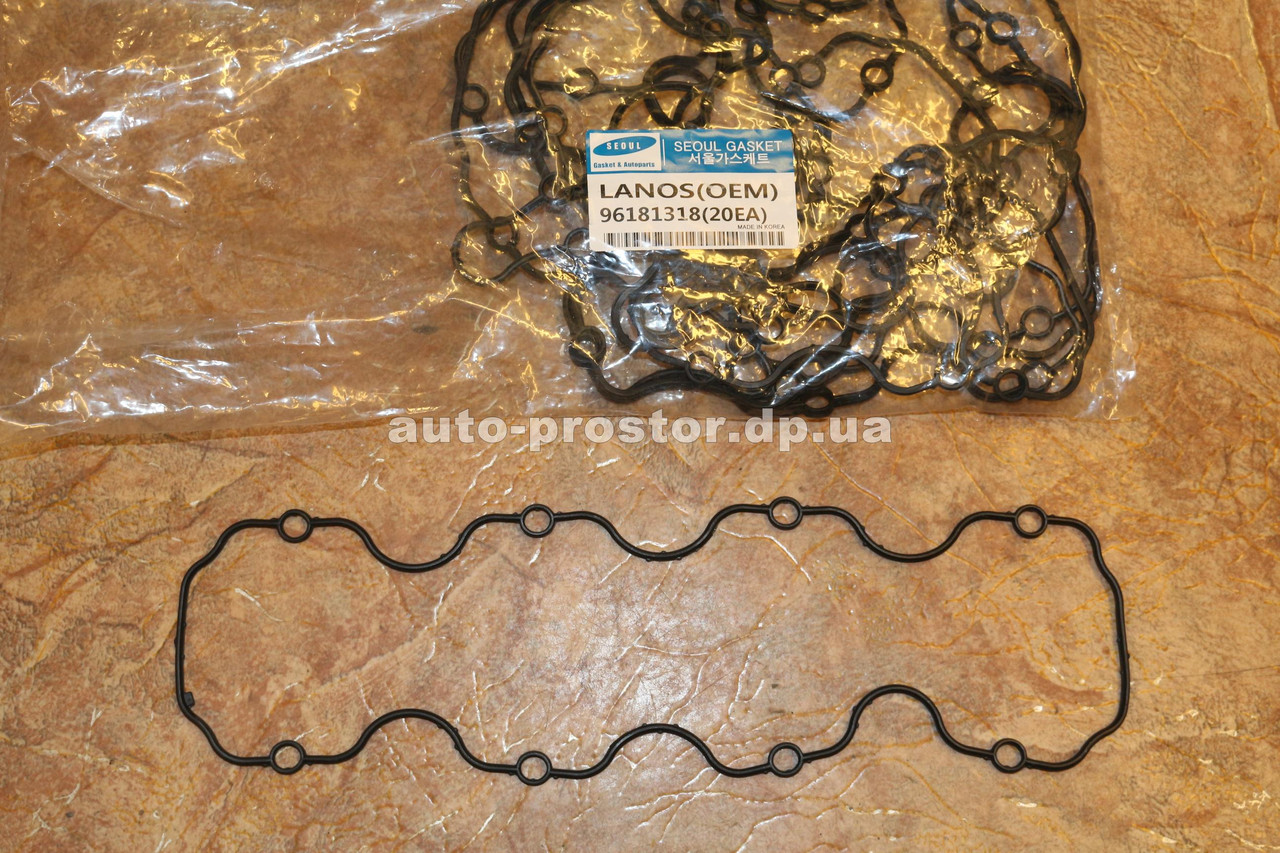 Прокладка клапанної кришки 1,5 (OEM) тонка Ланос, Авео 96181318