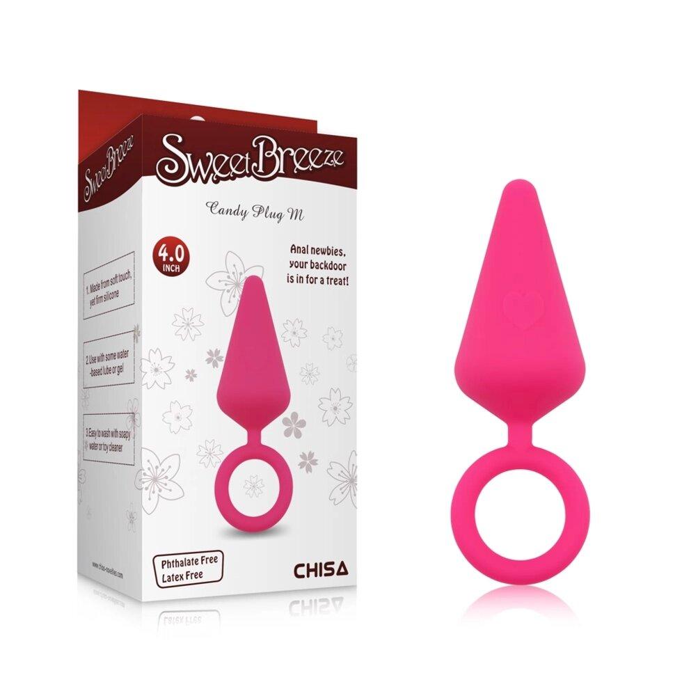 CH86485 Anal Plug Chisa Candy Plug M-рожевий