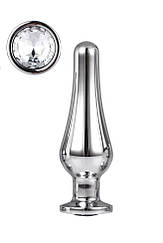 DT21824 Анальная пробка конической формы Dream Toys GLEAMING LOVE SILVER PLEASURE PLUG M