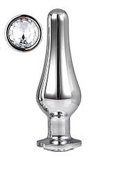 DT21825 Анальная пробка конической формы Dream Toys GLEAMING LOVE SILVER PLEASURE PLUG L