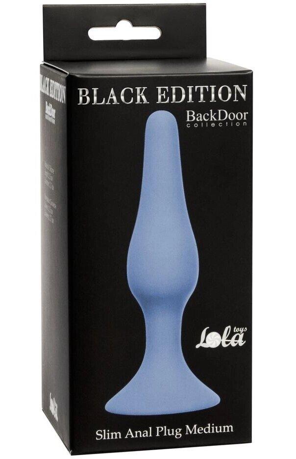 Anal Plag Slim Analug Medium - синій, 57420602