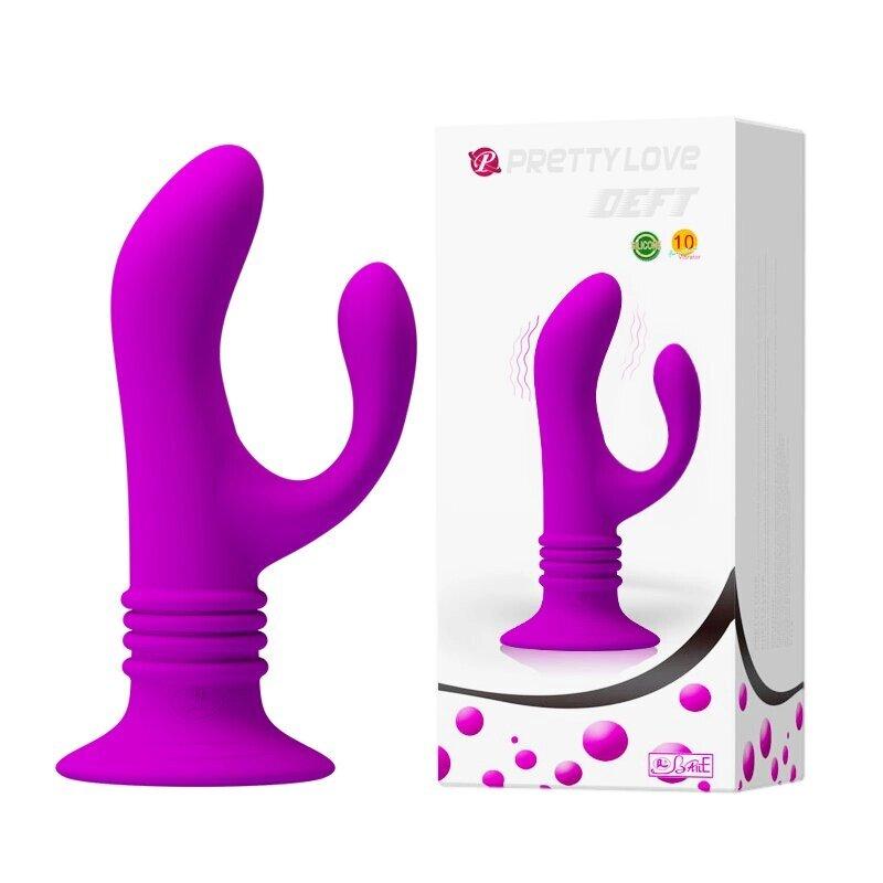 Вібратор на присосковій чашці "Pretty Love Sfft" BI-0142014201
