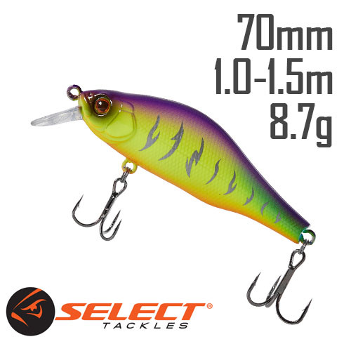 Воблер Select Reflex 70SP 70mm 8.7g #03 (1-1.5m)