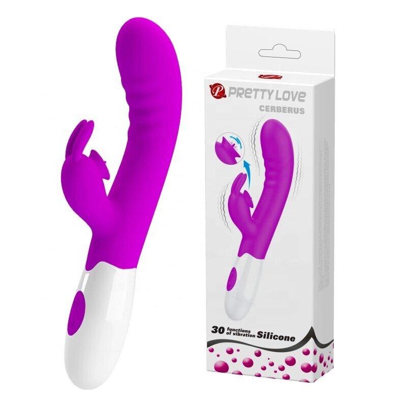 Pretty Love Vibration Massager - Вібратор кролика Cerberus, BI -014795