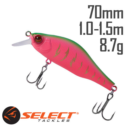 Воблер Select Reflex 70SP 70mm 8.7 g #04 (1-1.5 m), фото 1