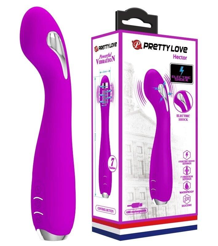 Вібратор Vibrator Pretty Love-Gector Vibrator з електричною стимуляцією, BI-014765, фото 1