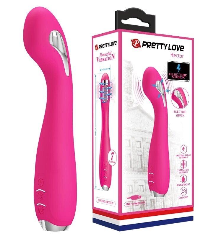 Вібратор Vibrator Pretty Love-Gector Vibrator з електричною стимуляцією, BI-014765-1, фото 1