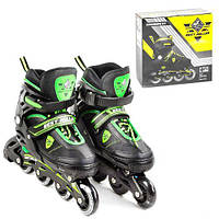 Ролики "Best Roller", зелені