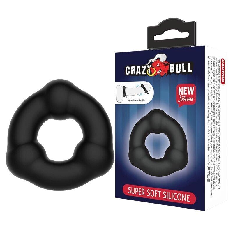 Ерективне кільце Crazy Bull Super Soft Triangle, BI-210183