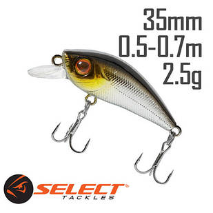 Воблер Select Sprint 35SP 35mm 2.5 g #07 (0.5-0.7 m)