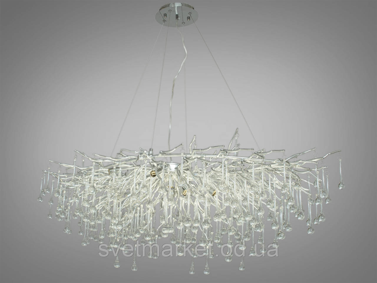 Сучасна кришталева люстра 616/1200x600HR