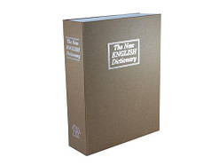 Книга, книжка сейф на ключі, метал, англійський словник 180х115х55мм