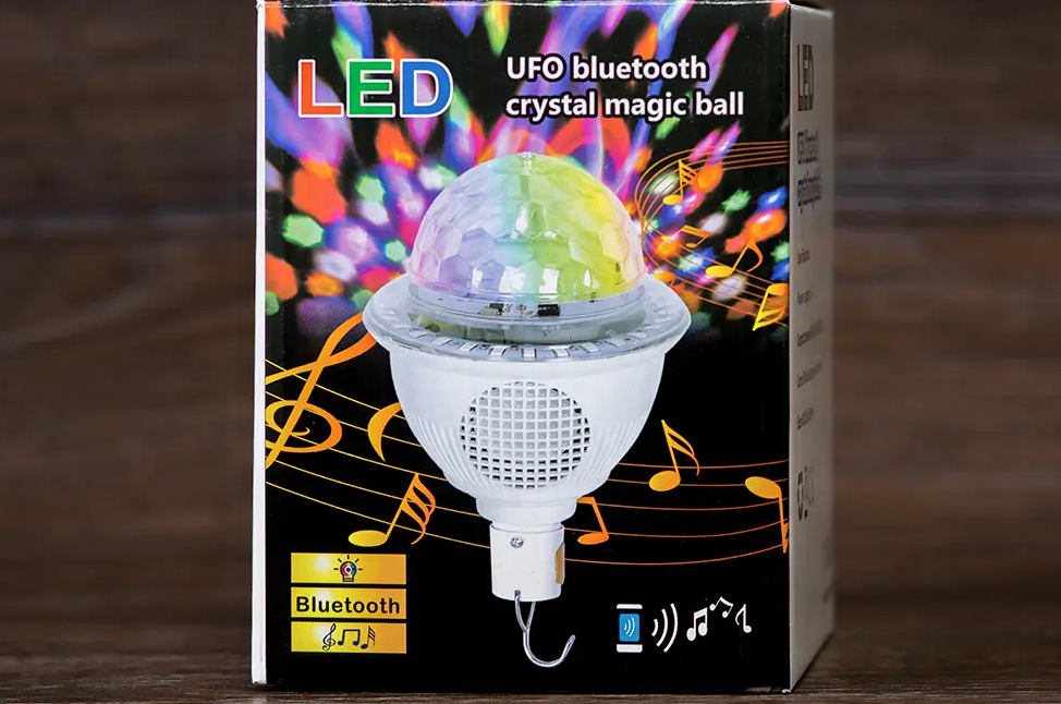 Диско лампа Нічник SD Light | Bluetooth music