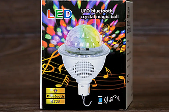Диско лампа Нічник SD Light | Bluetooth music