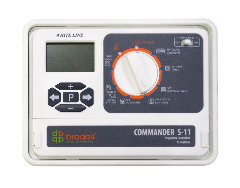 Електронний контролер поливання, 11 секцій (зон), WHITE LINE, WL-31S11 Польща, фото 1