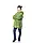 Дитячий худі-трансформер (складна толстовка, плед, м'яка іграшка) Худі з капюшоном Huggle Pets Зелений, фото 6