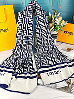 Тёплый шарф палантин платок Fendi Фенди Турция