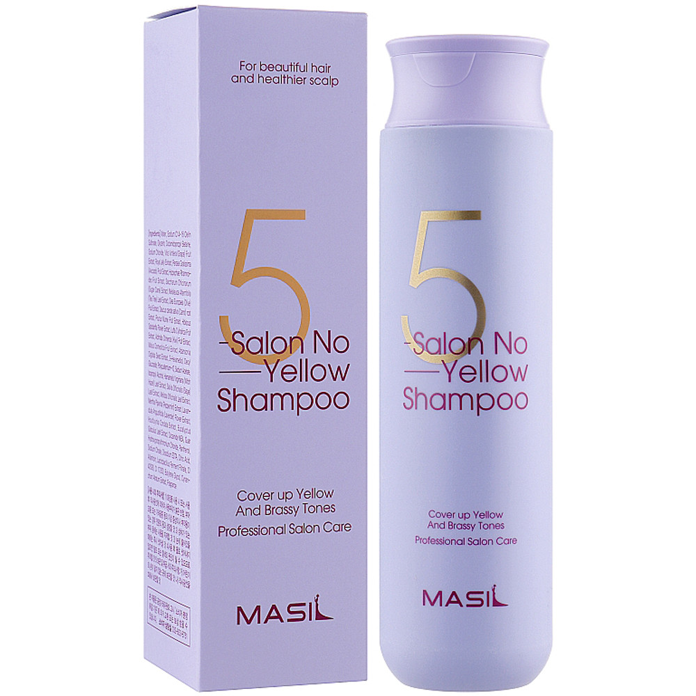 Шампунь проти жовтизни волосся Masil 5 Salon No Yellow Shampoo 300 мл